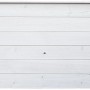 Weißes Holz-Hochbeet Cream, 150x76x79 cm, für Garten oder Terrasse.