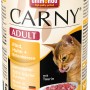 Animonda Carny Adult Katzenfutter mit Rind, Huhn und Entenherzen, 400g Dose.