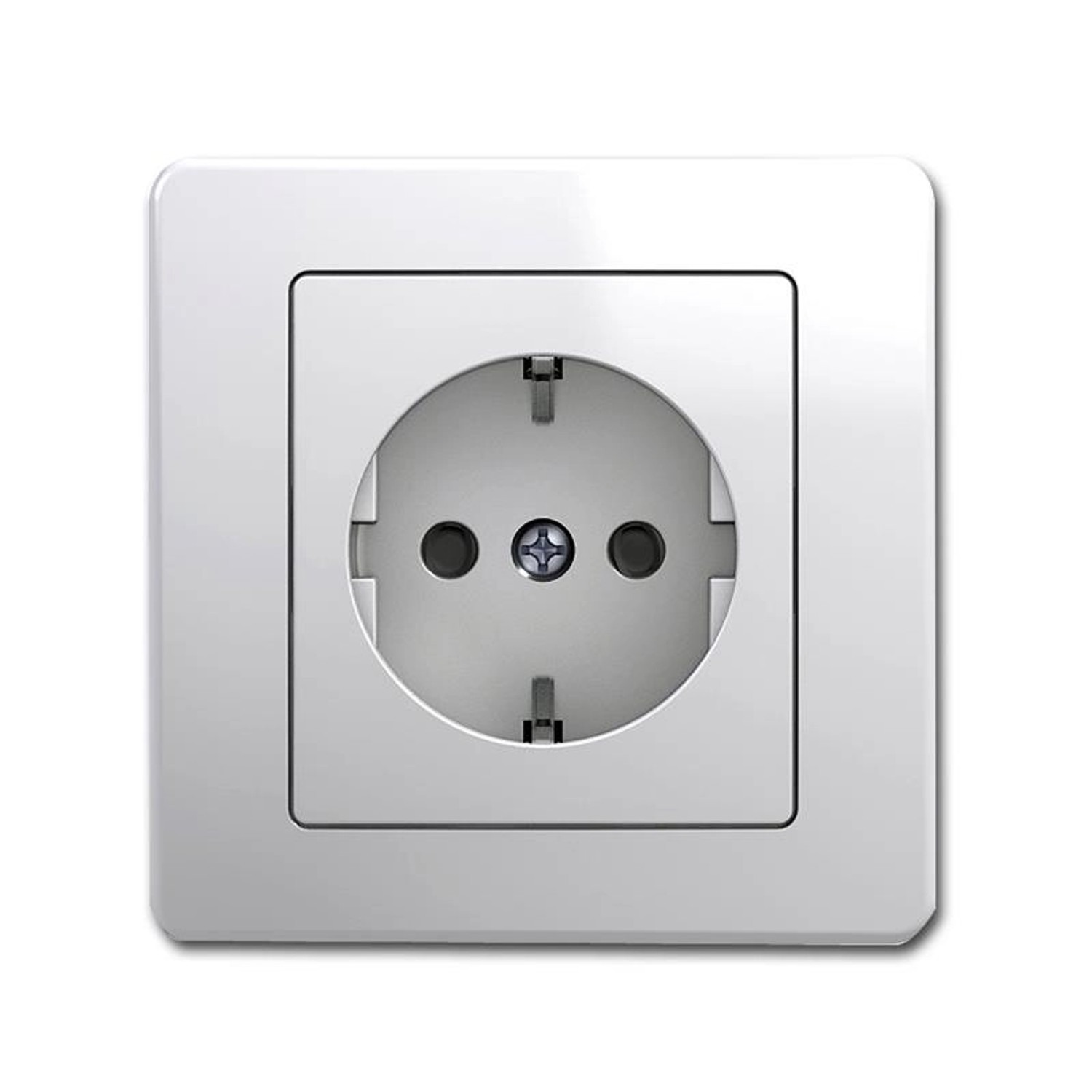 TEM EKONOMIK Schuko-Steckdose Weiß 250V 16A UP günstig online kaufen