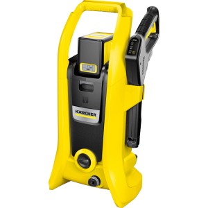 Kärcher K 2 Akku-Hochdruckreiniger Set mit Akku, gelb/schwarz. Ideal für kleine Reinigungsarbeiten.
