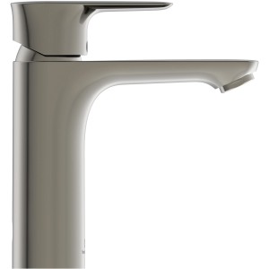 Ideal Standard Connect Air Waschtischarmatur Grande in Silver Storm, ohne Ablaufgarnitur.