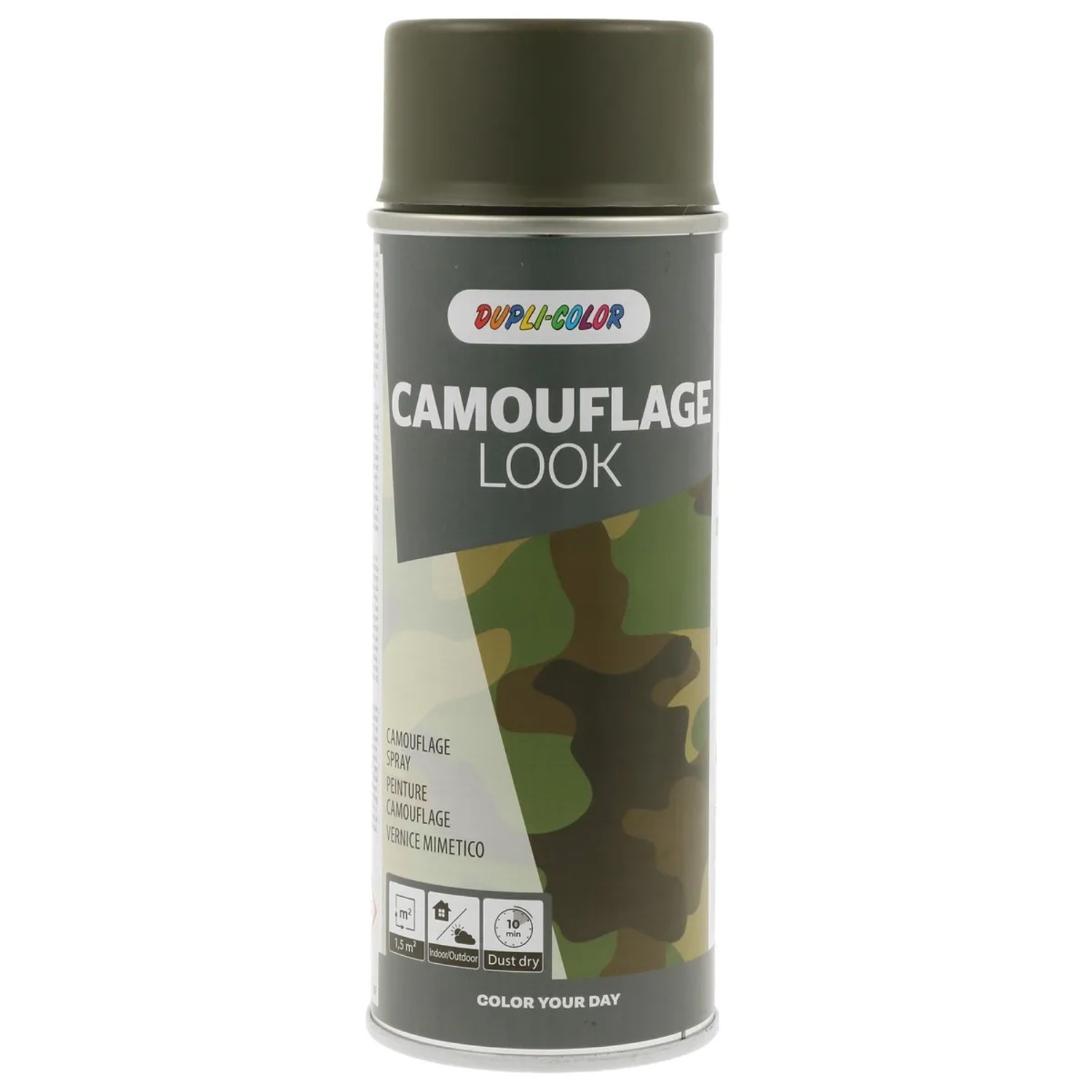 Spray De Peinture Satinée 400ml RAL 6006 Olive Gris