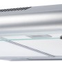 Respekta Unterbau-Dunstabzugshaube CH1259IXCN, Edelstahl, 60 cm mit Glasschirm.
