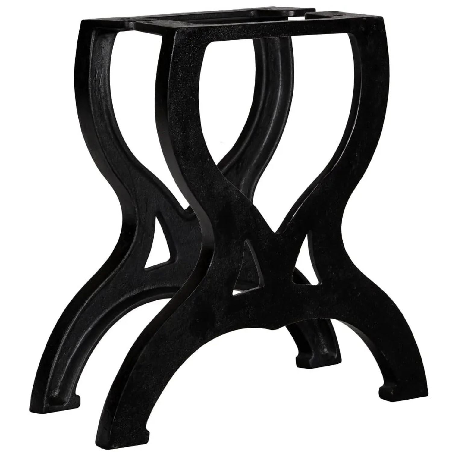 vidaXL Couchtischbeine 2 Stk X-Rahmen Gusseisen 245433