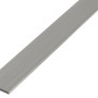 Flaches BA-Profil aus Aluminium, 2 mm stark, 30 x 1000 mm, naturfarben.