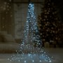 LED-Baum-Lichtervorhang mit 512 LEDs in Warm- und Kaltweiß für Innen und Außen.