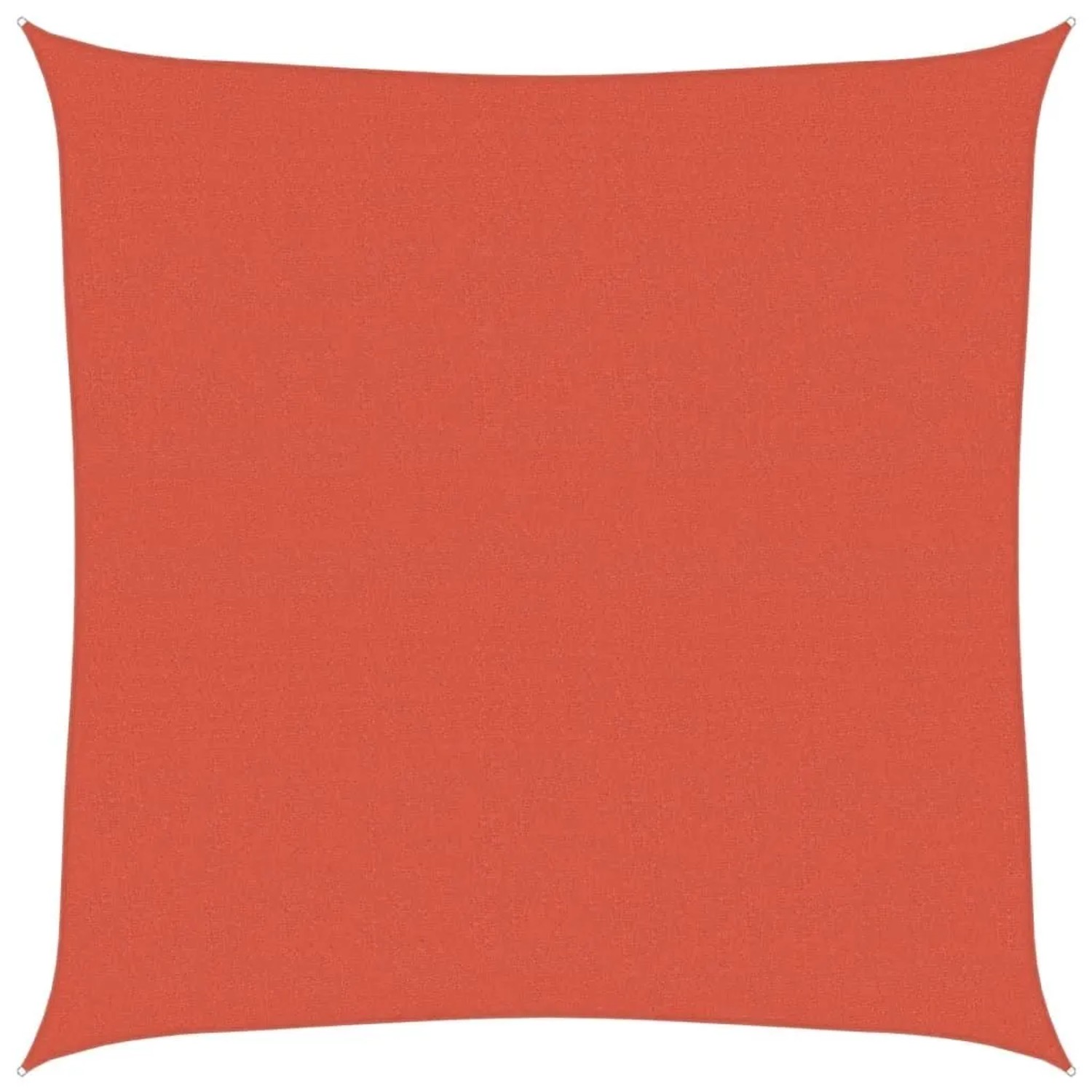 vidaXL Sonnensegel 160 g/m² Terrakottarot 6x6 m HDPE 311334 günstig online kaufen