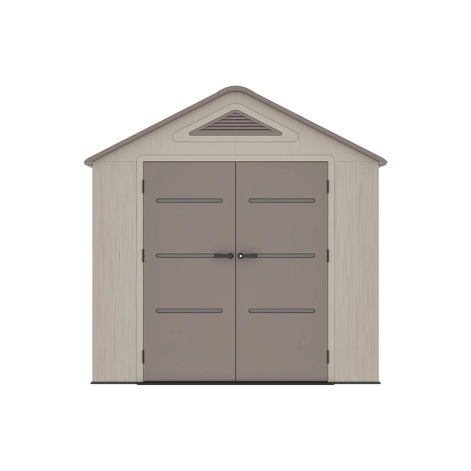 Vente-unique Schrebergartenhaus Anteva Braun  Beige 237 cm