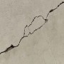 Riss in Wand, ausbessern mit fischer Reparatur Spachtel, Wandspachtel.