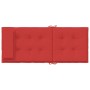 vidaXL Hochlehner-Auflagen 6 Stk Rot Oxford-Gewebe 361894_8