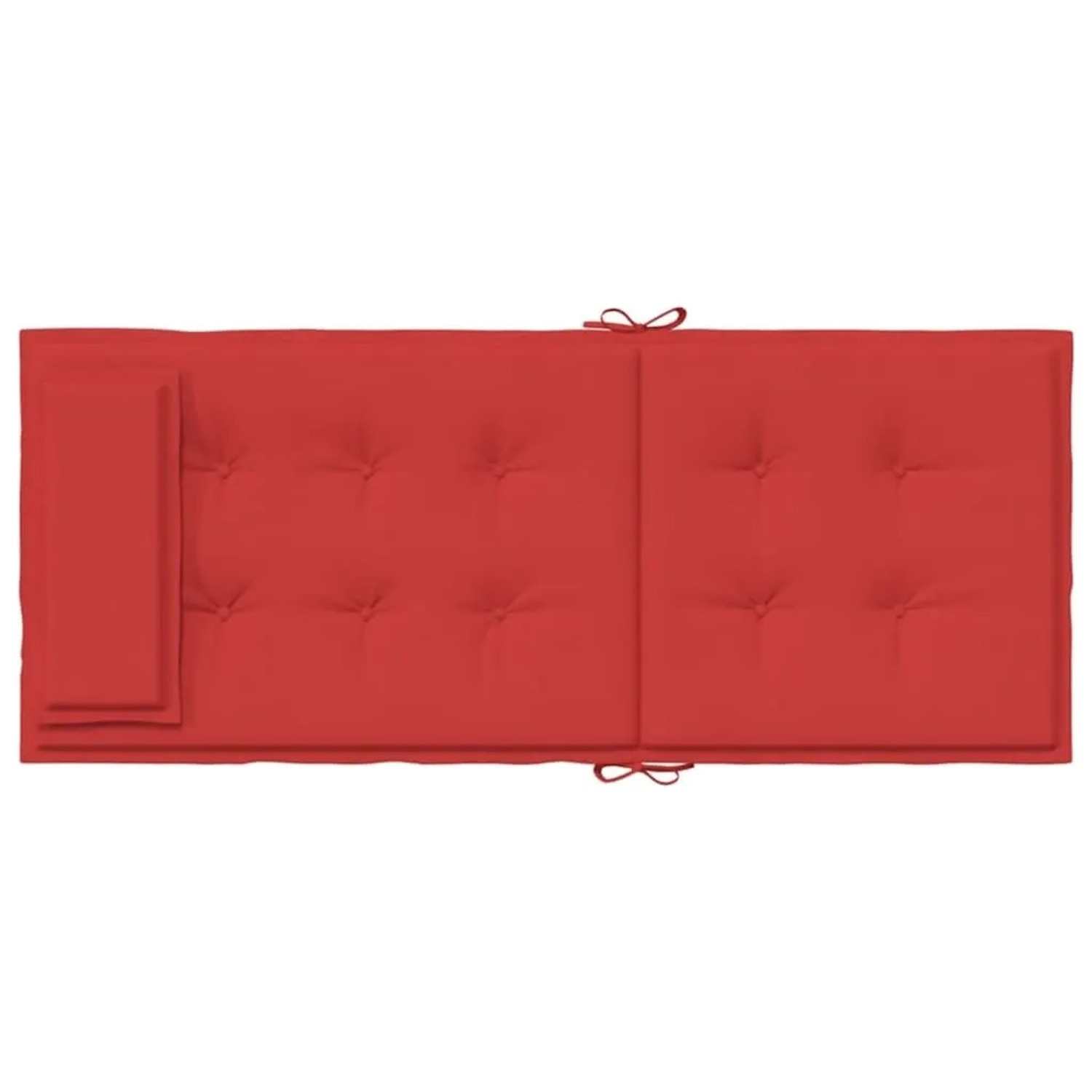vidaXL Hochlehner-Auflagen 6 Stk Rot Oxford-Gewebe 361894_8