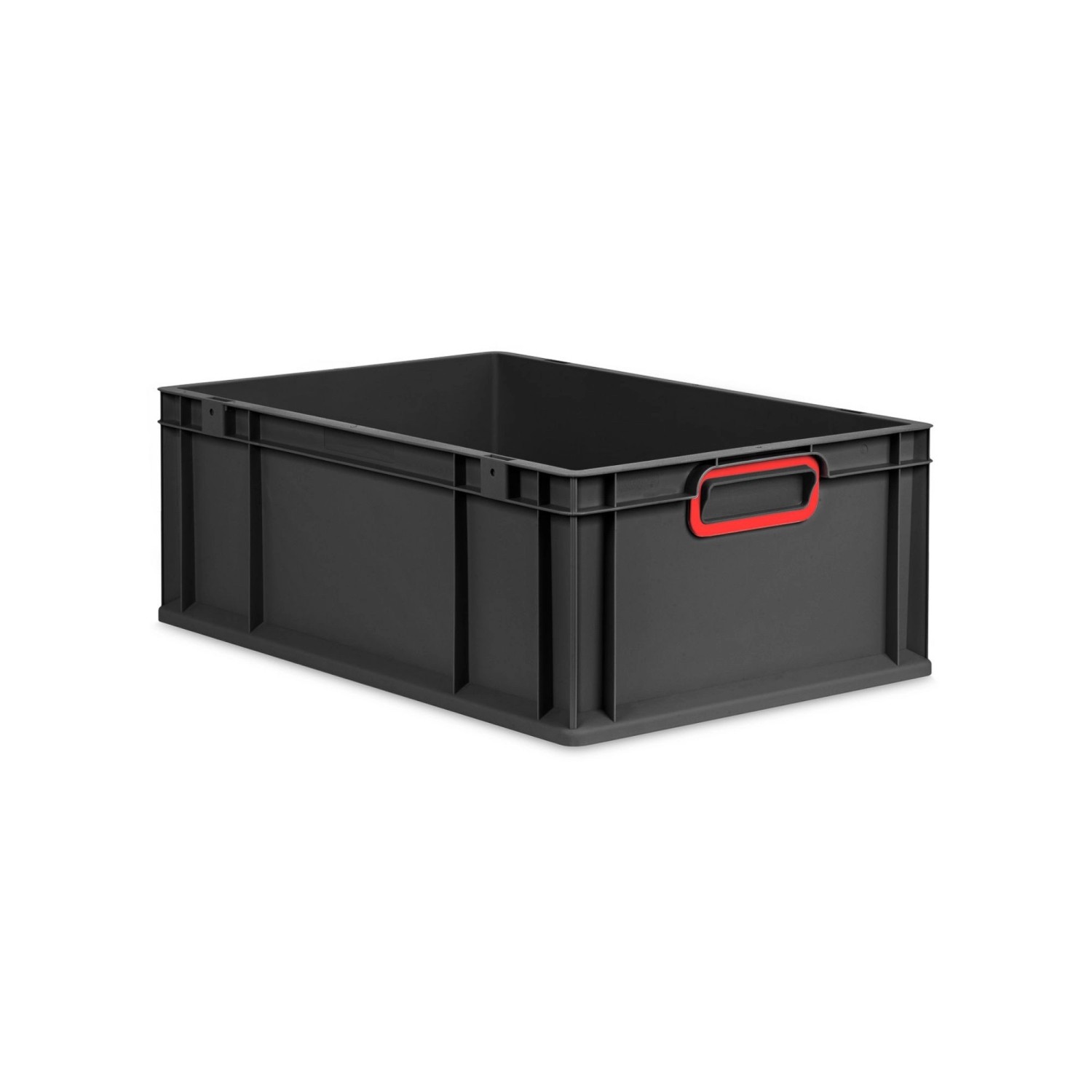 PROREGAL Eurobox Nextgen Color HxBxT 22x40x60cm 44 Liter Griffe Rot Geschlo günstig online kaufen