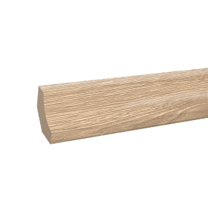 Egger Hohlkehlleiste Eiche Hell, Sockelleiste für Laminat und Hybridböden.