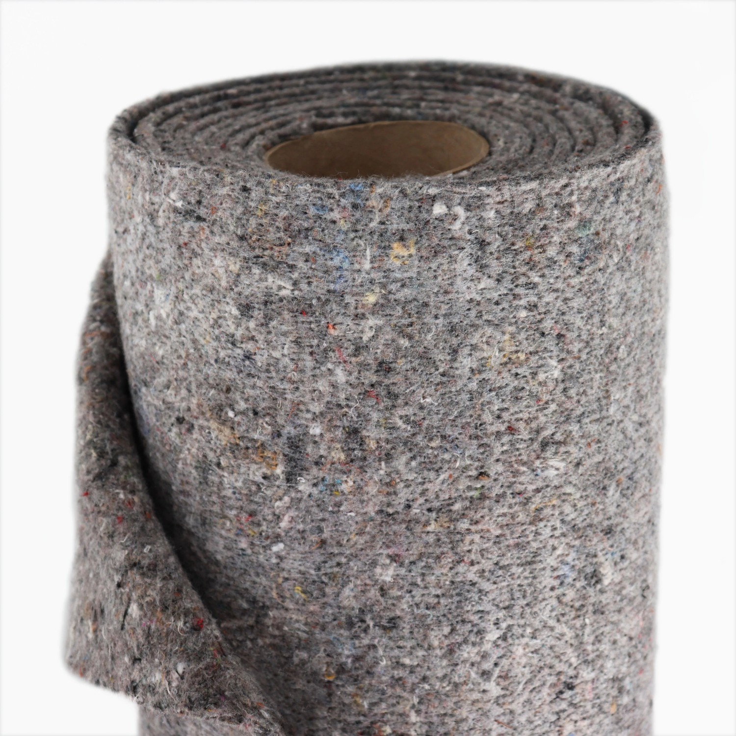 Graues Aquagart Teichvlies 1000g, gerollt, für Teichfolien Schutz im Garten.