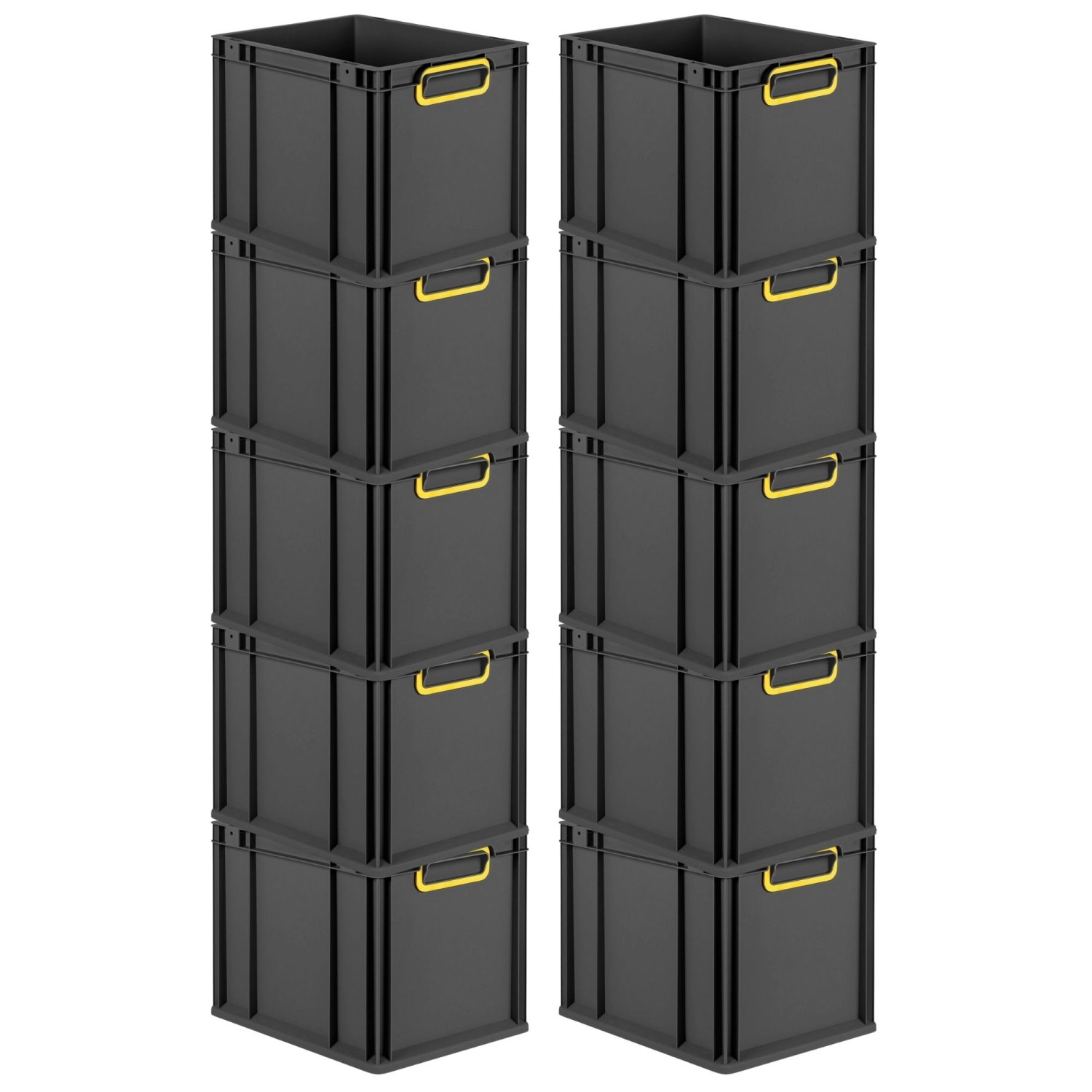 PROREGAL SparSet 10x Eurobox Nextgen Color HxBxT 32x30x40cm 30 Liter Griffe günstig online kaufen