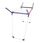 Leifheit Wäscheständer Pegasus 150 Solid Slim, schmaler Flügelwäscheständer mit 15 m Trockenlänge.