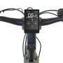 Nahaufnahme des Lenkers vom Prophete Trekking E-Bike Entdecker 4.0 mit TFT-Display.