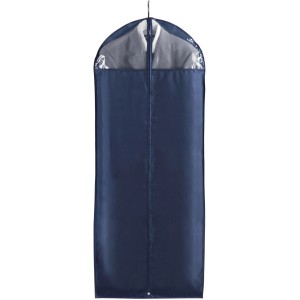 Wenko Kleidersack Business, 150x60cm, dunkelblau, mit Sichtfenster für staubfreie Aufbewahrung.