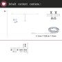 Paulmann MaxLED Stair LED-Strip-Erweiterung 1m. Set mit 100 cm LED-Streifen, T-Verteiler und Montagezubehör.