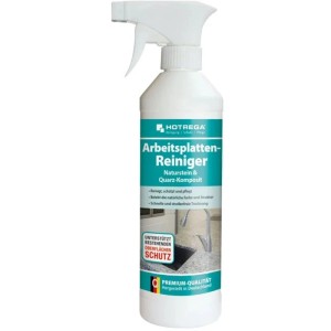 Hotrega Arbeitsplatten-Reiniger 500 ml für Naturstein und Quarz-Komposit Sprühflasche