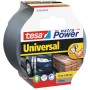 Tesa Extra Power Universal Silber Gewebeband, 10 m x 50 mm, vielseitig einsetzbar.
