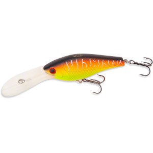 Westline Wobbler Fatty 80, schwarz-gelb, 8 cm, 23 g, Angelköder für Zander, Hecht und Barsch.