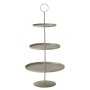 Beige Boltze Etagere Samona, 60 cm hoch, für Kuchen, Obst und mehr. Küchen-Ordnungssystem.