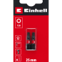 Einhell Impact Bit-Set, 2-teilig, T20, 25 mm. Schraubendreher-Bits für Akkuschrauber.