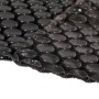 Schwarze MCW Pool Abdeckung 3x2m, rechteckig, aus 200µm PE-Folie.