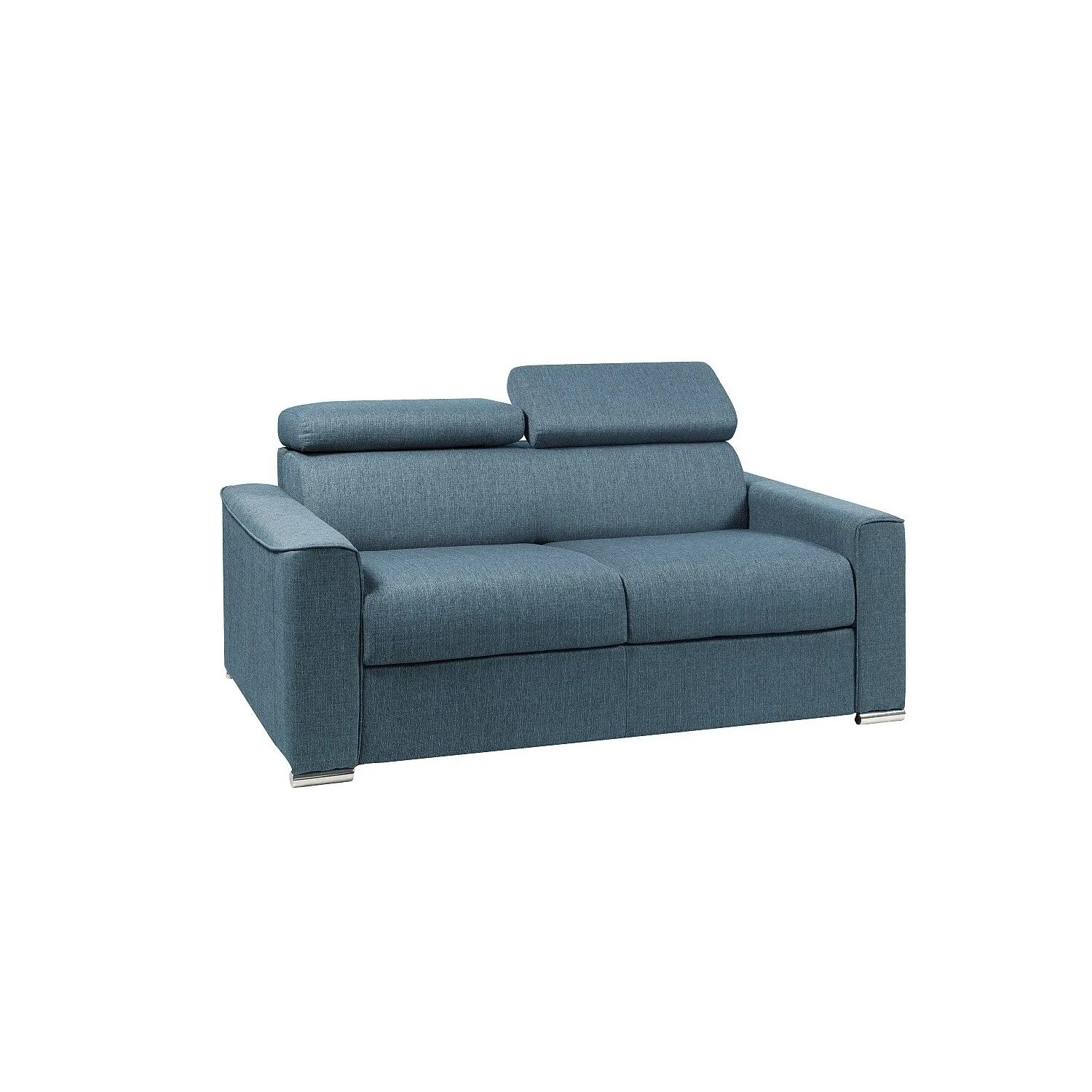 Vente-unique Schlafsofa Vizir Blau 176 cm