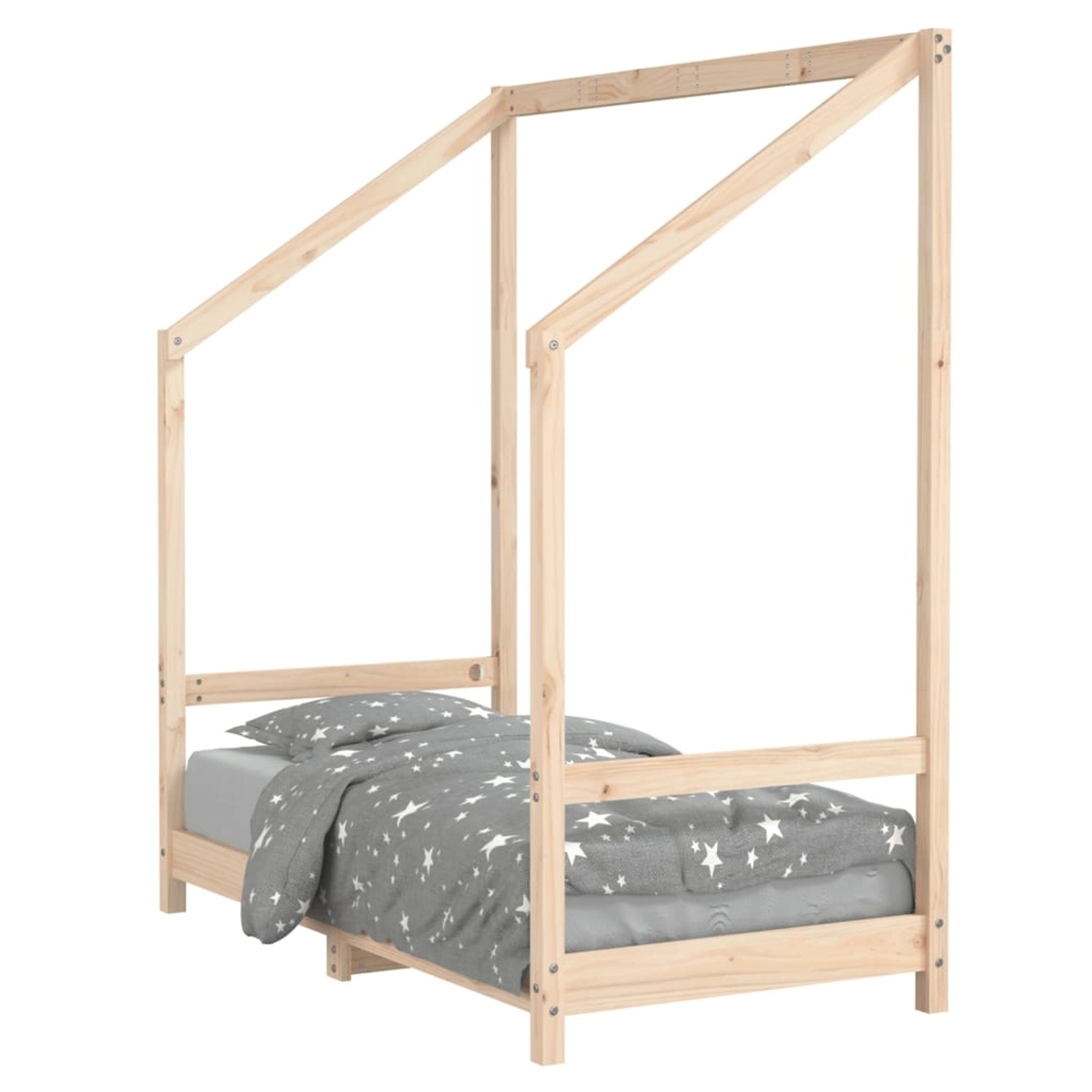 vidaXL Kinderbett 70x140 cm Massivholz Kiefer 835706 günstig online kaufen