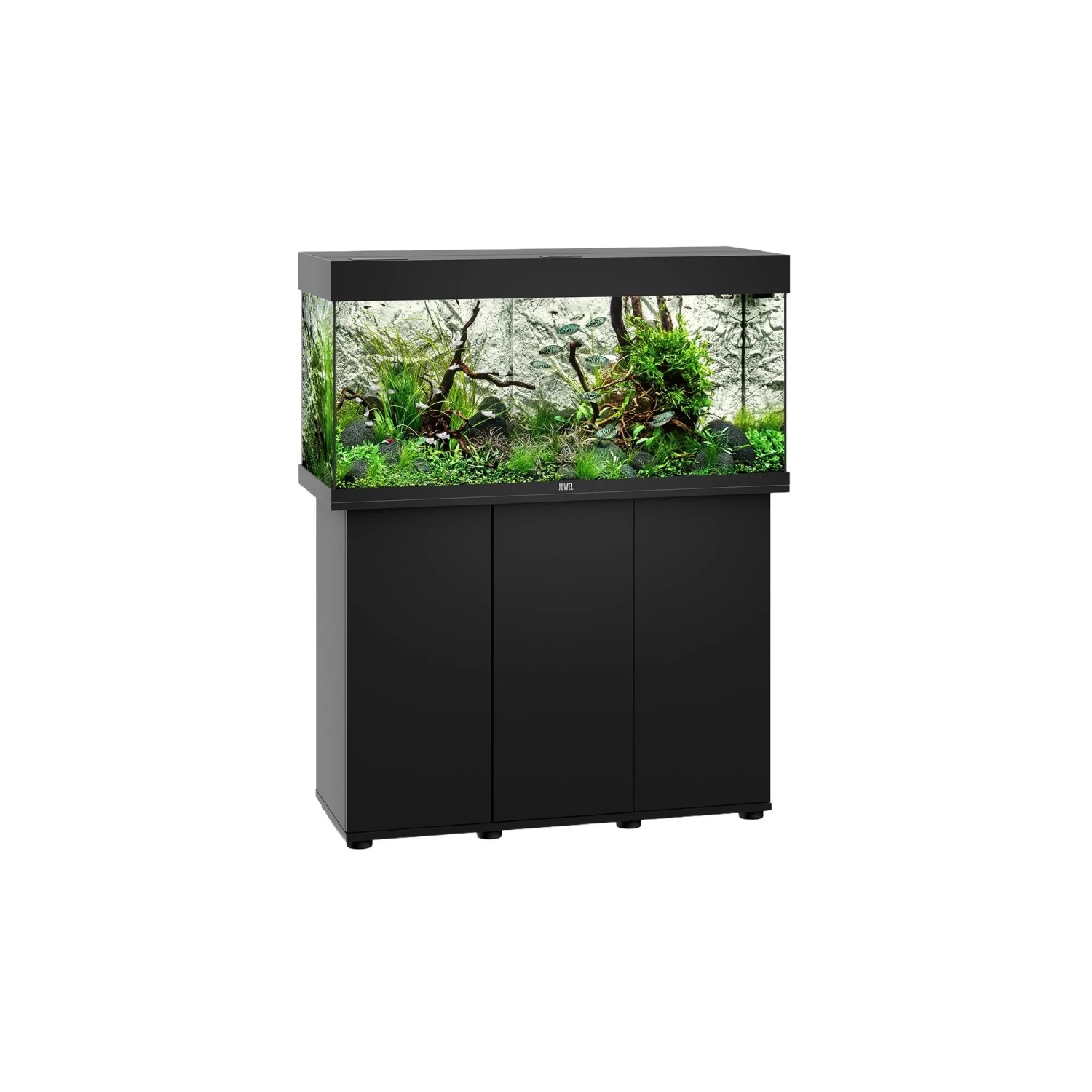Juwel LED-Aquarium-Kombination Rio 180 Schwarz 180,