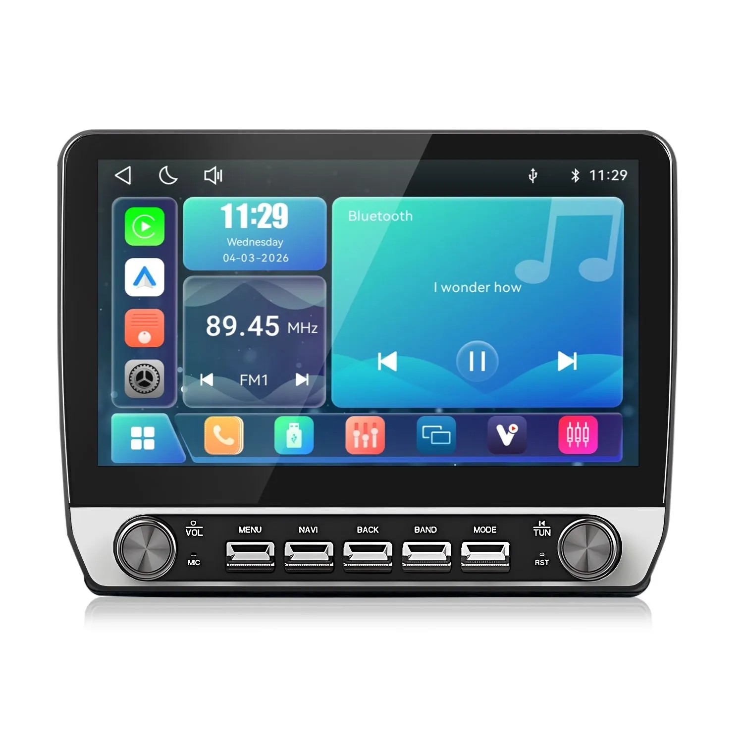 Junsun Autoradio Für Citroen Berlingo 2 B9 Peugeot Partner 2008-2019 Linux Mit Tasten + Drehknopf