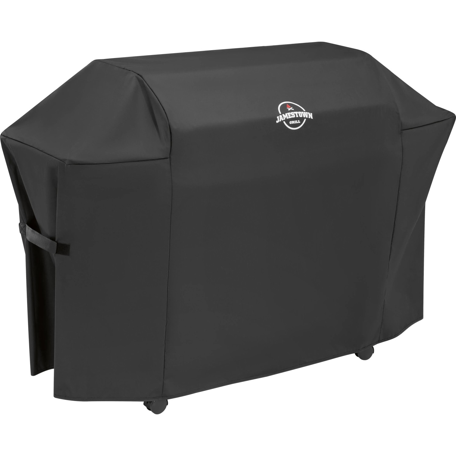 Schwarze Jamestown Wetterschutzhülle für Kane 6 Brenner Gasgrill. Grillutensil für Wetterschutz.