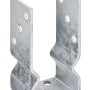 U-Form Pfostenträger zum Aufschrauben, 150x71x60 mm, feuerverzinkt für Holzkonstruktionen.