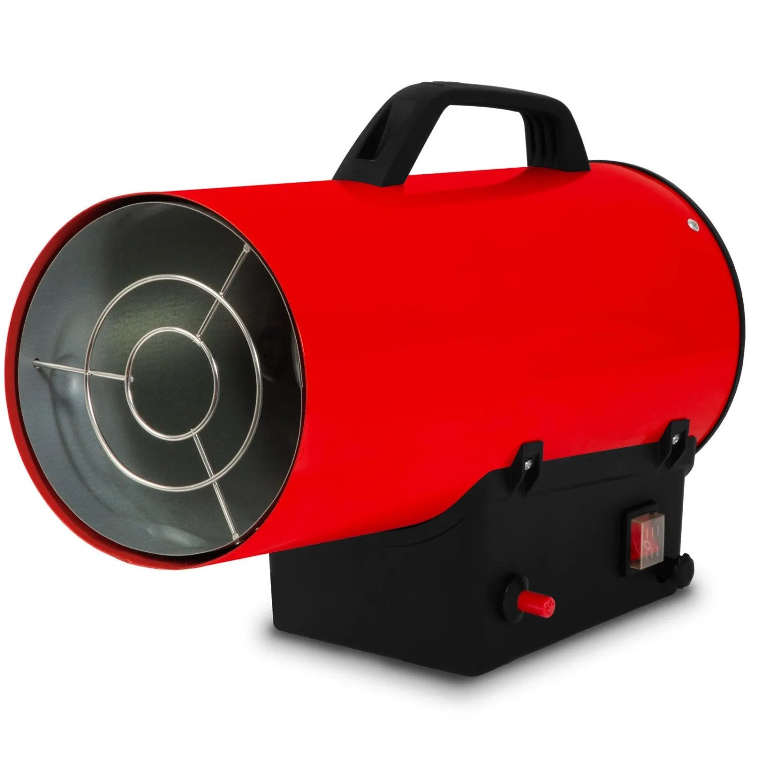 EBERTH Gasheizgebläse 15 kW Direkt Heizkanone Gas Luftdurchsatz 320 m³/h