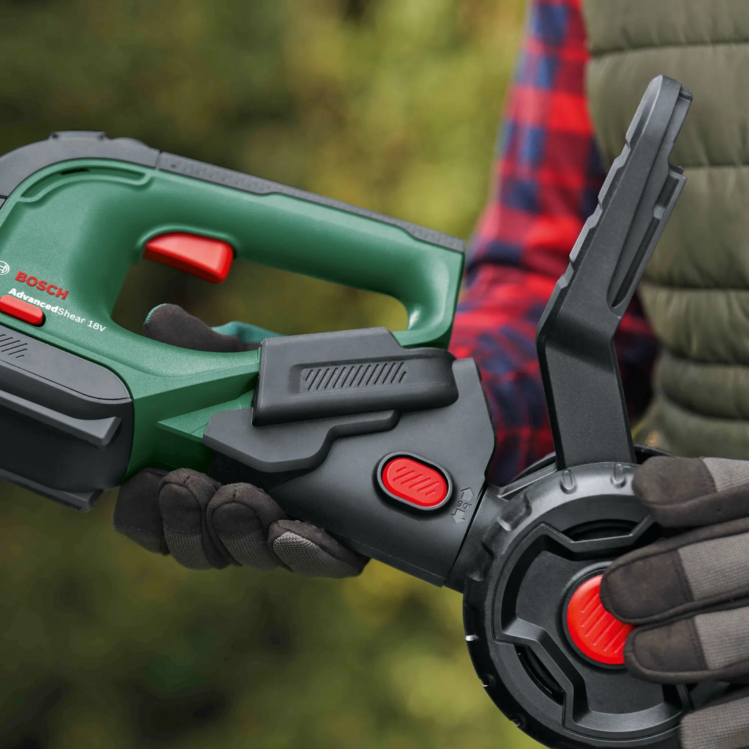 Bosch Verlängerung für Akku-Grasschere AdvancedShear 18V-10 im Detail.