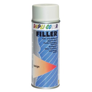 Dupli-Color Lackspray Filler Beige, 400ml Dose für Lackreparatur und Karosseriearbeiten.