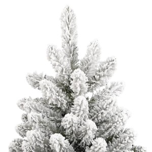 Detailaufnahme: Beschneiter, klappbarer, künstlicher Weihnachtsbaum, 210 cm hoch.