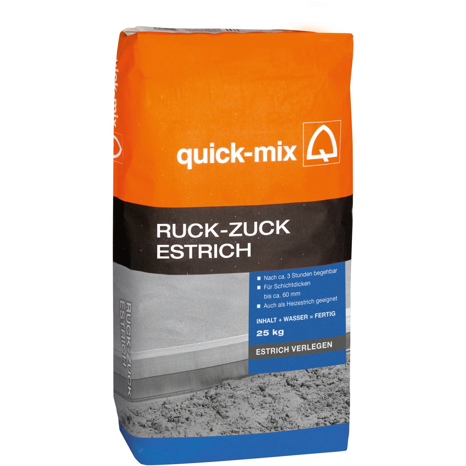 QuickMix RuckZuck Estrich 25 kg kaufen bei OBI
