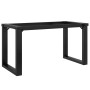 vidaXL Couchtischbeine O-Gestell 80x40x43 cm Stahl 357876