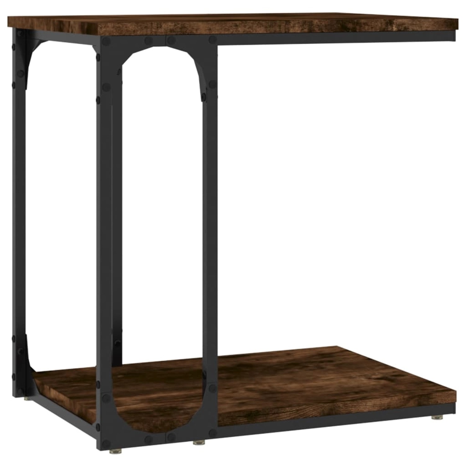 vidaXL Beistelltisch Räuchereiche 50x35x52 cm Holzwerkstoff 825814