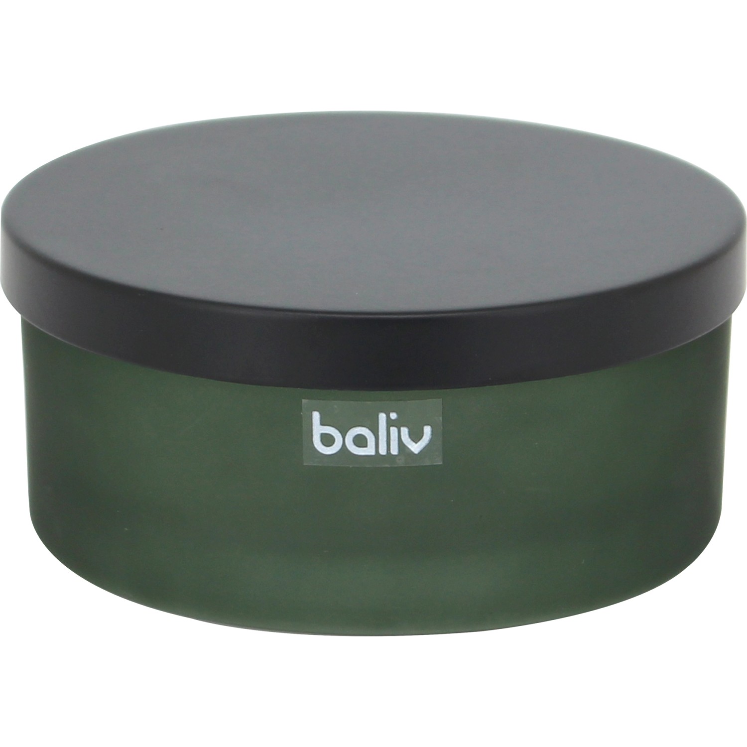 baliv Moss Green trend Kosmetikdose Glas Grün