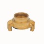 Messing Schnellkupplung Gewindestück IG 18,6 mm (Rp 1/2) für Gartenschläuche.