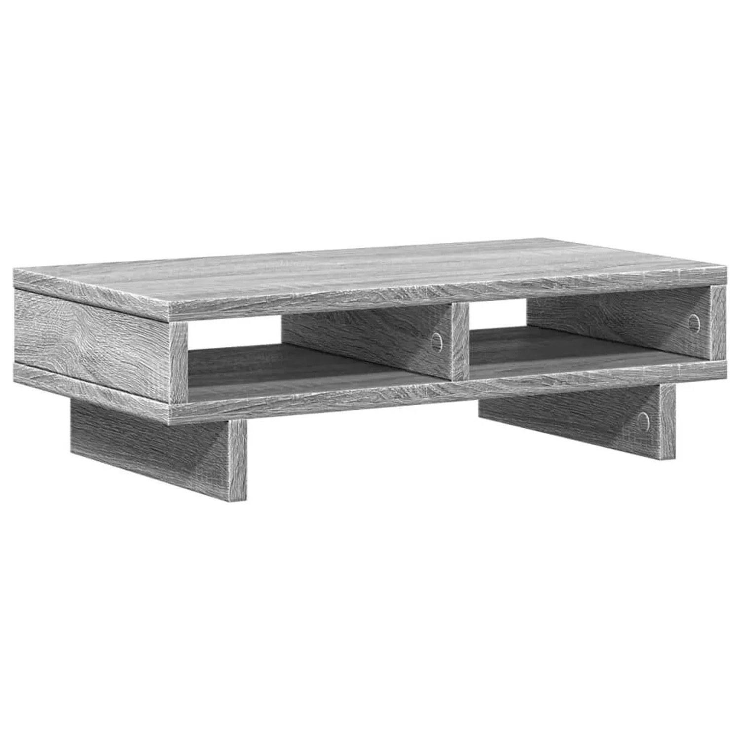 vidaXL Monitorständer Grau Sonoma 50x27x15 cm Holzwerkstoff 854747