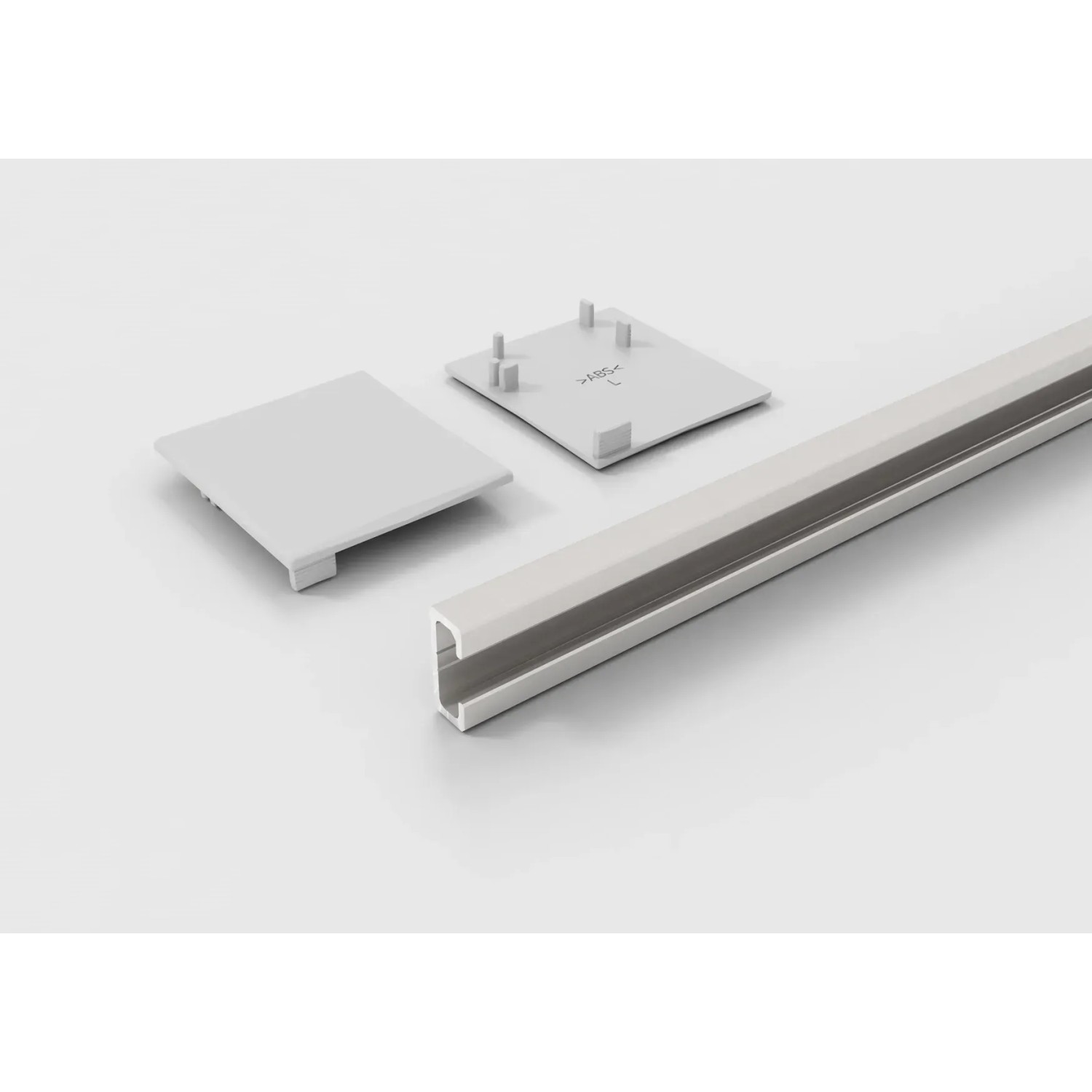 Levidor Unterfütterungsprofil Distanzprofil 1 cm Edelstahl