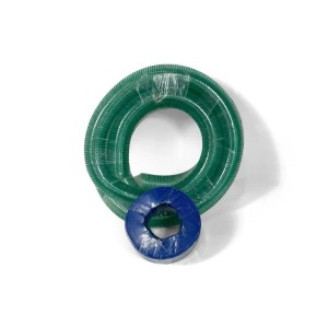 DeTec. 2 Zoll Schlauch Set: 6m Ansaug- & 20m Ablassschlauch für Wasser- oder Benzinpumpen.