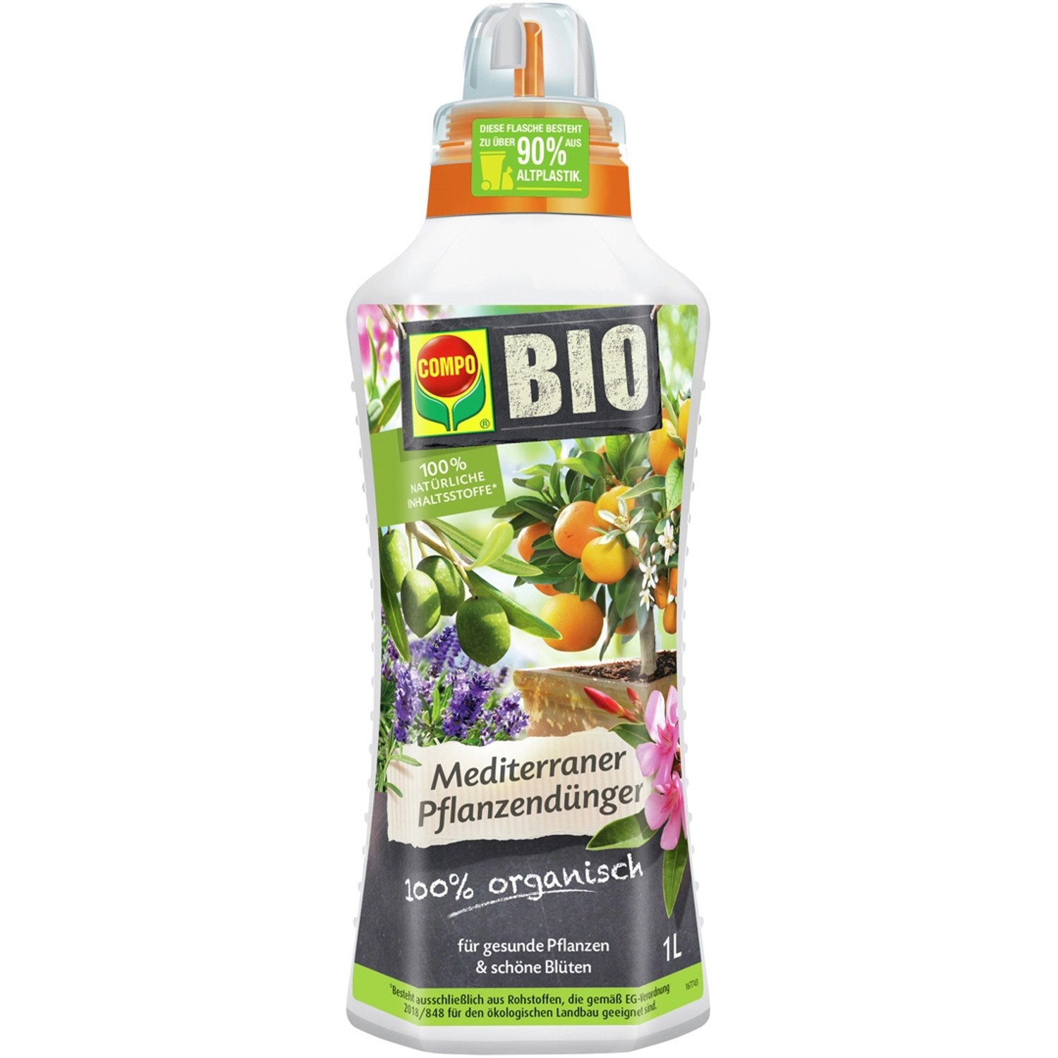 Compo BIO Mediterraner Pflanzendünger 1 l günstig online kaufen