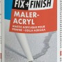 Knauf Fix + Finish Maleracryl, 300ml Kartusche für dauerelastische Fugen im Innen- und Außenbereich.