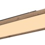 LED-Panel Cinderella: Deckenleuchte, 120x30 cm, weiß matt mit Holzoptik. Moderne LED-Deckenleuchte für OBI.